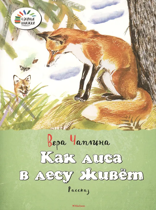 Книга Как лиса в лесу живёт (Вера Чаплина) — 3
