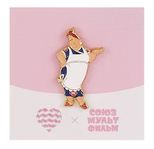 Значок СМФ Фрекен Бок (металл) (4627077846766) 3108860