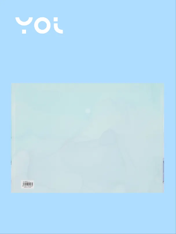 Папка -конверт «Gorgeos» А4 на кнопке, в ассортименте, Yoi 2981057 — 3