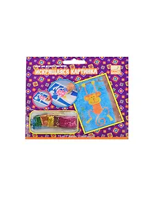 Искрящаяся картинка Обезьянка (FD080133/2) (C40073) (13х17см) (Fancy Creative) (набор д/творчества) (3+) (упаковка)