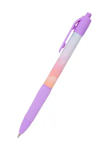 Ручка шариковая Yoi, "Облака", автоматическая синяя