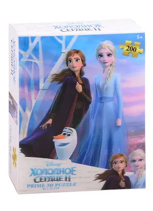 Пазл Стерео-пазл Prime 3D «Холодное сердце II», 200 детал., 6+ 2843320
