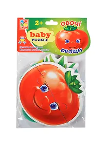 Игровой набор Мягкие пазлы Baby Puzzle Овощи (VT1106-03) (2+)