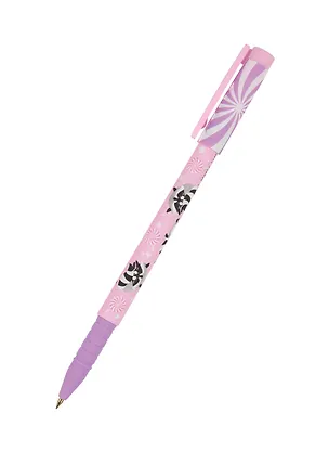 Ручка шариковая Bruno Visconti, FunWrite "Lollipop Енотики", синяя 0,5 мм 2987774