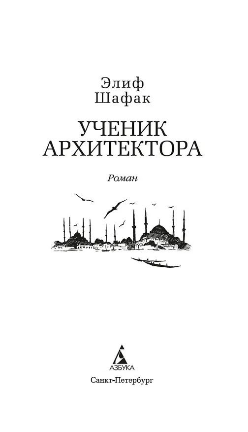 Книга Ученик архитектора (Элиф Шафак) — 8