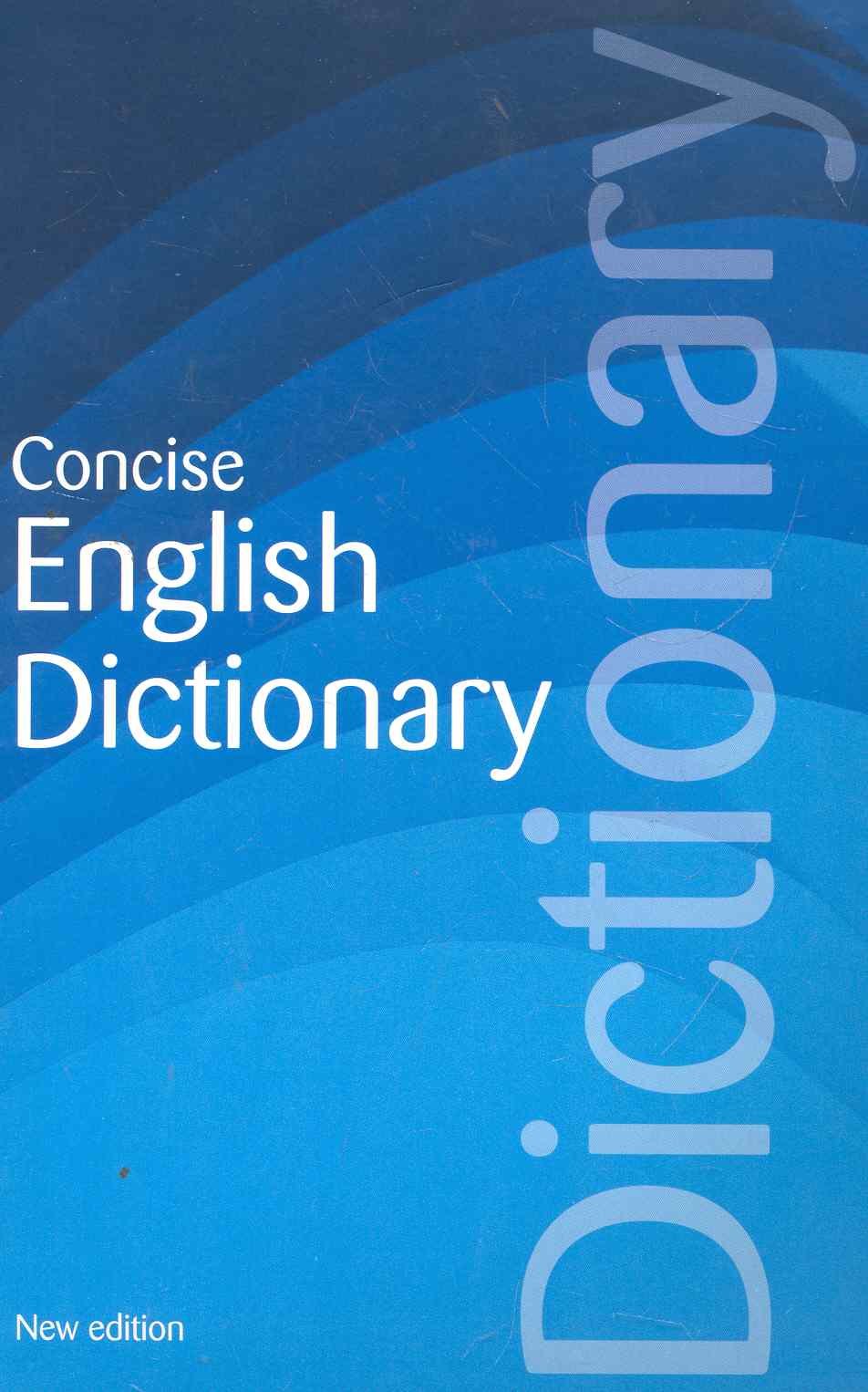 

Concise English Dictionary (м)