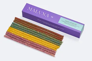 Набор магических свечей №36 Maluna (12шт) (Защита от недоброжелателей,Развитие внутренней силы) (2036) 3099153