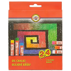 Пастель масляная «Gioconda», Koh-I-Noor, 24 цвета