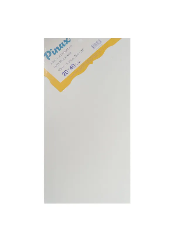 Холст на картоне 20*40, грунт., 100% хлопок, 280г/м2, Pinax 235558 — 1
