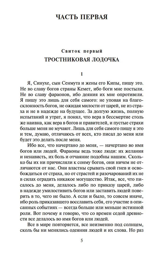 Книга Египтянин (М. Валтари) — 6