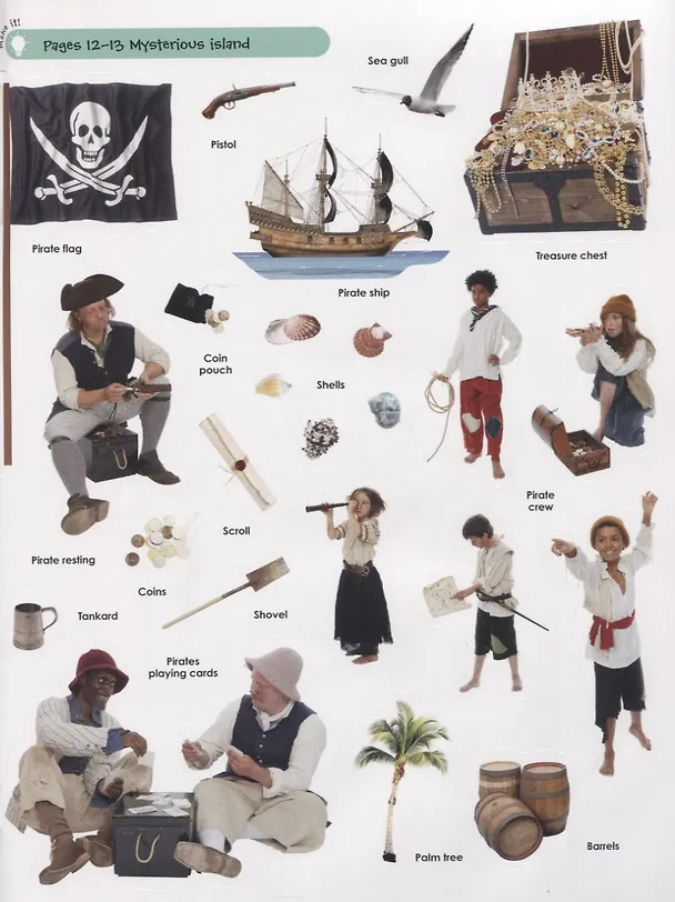 Книга Pirates. Ultimate Sticker Book () — 4