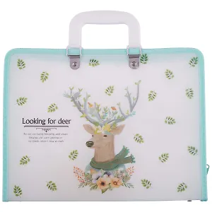 Папка-портфель «Лесные олени»