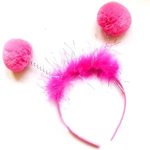 Ободок с помпонами (Листопадова)