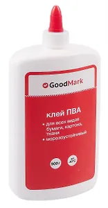 Клей ПВА 500гр морозоустойчивый, дозатор