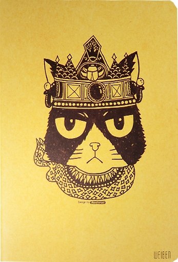 Тетрадь общая «Angry cat», 46 листов в клетку, А5 - AnAn 239778 — 1
