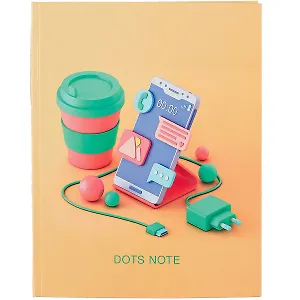 Книга для записей А5 96л тчк. "Life style. No. 1" интегр.перепл., глянцевая ламинация