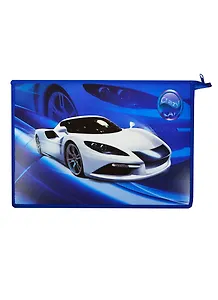 Папка для тетрадей А4 "Машины" на молнии, Оникс