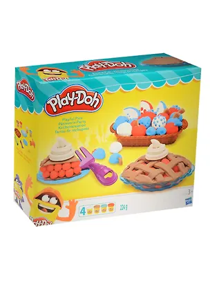 Play-Doh Игровой набор Ягодные тарталетки (В3398EU4) (4 банки, формочки) (224 г) (Play-Doh) (3+) (коробка) (Hasbro) 2526420