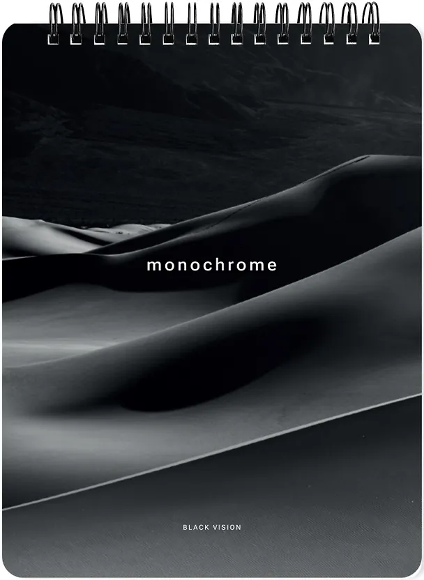 Блокнот А5 80 листов в клетку "Dune", бархан, спираль 3115475 — 1