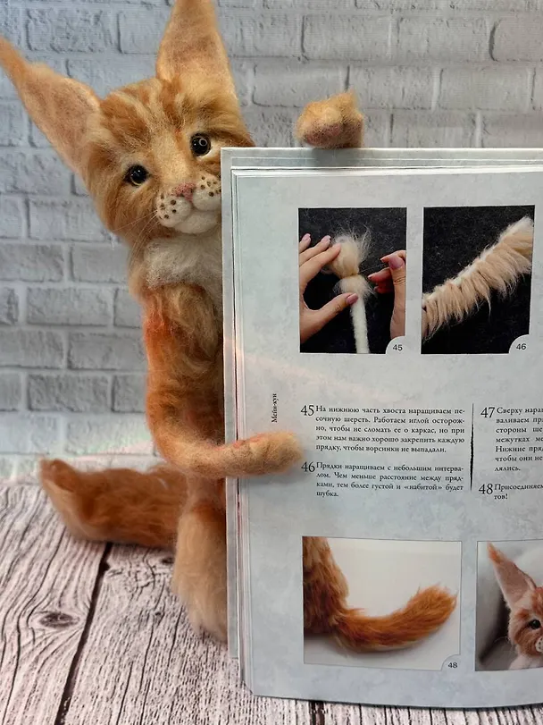 Книга Хочу котенка. Создание реалистичных котят в технике сухого валяния (Катерина Тимошенина) — 10