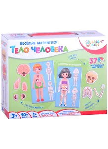 Настольная игра Весёлые магнитики. ТЕЛО ЧЕЛОВЕКА
