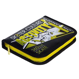 Пенал 1 отделение "Скейтер" 190*130 мм, молния