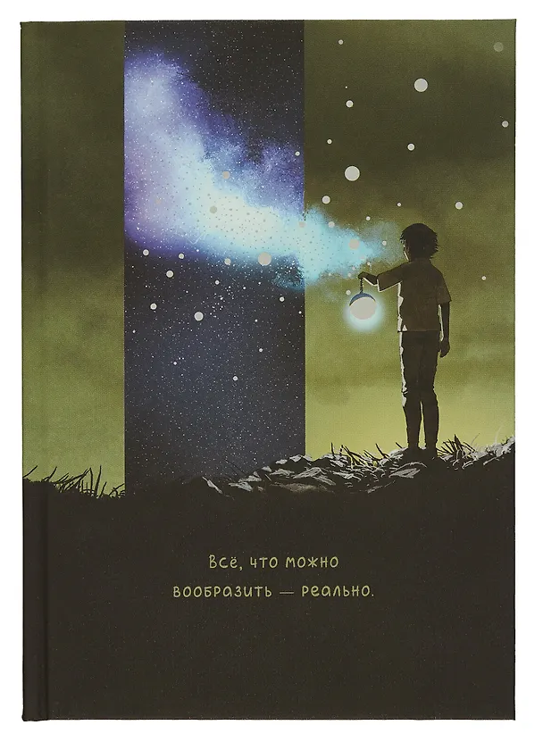 Книга для записей А5 80л кл. "Мое сновидение" ламинация soft touch, печать по фольге, офсет 3016513 — 1