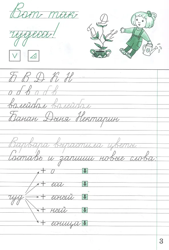 Книга Русский язык. Чистописание. 2 класс. Рабочая тетрадь № 2 (Вера Илюхина) — 3