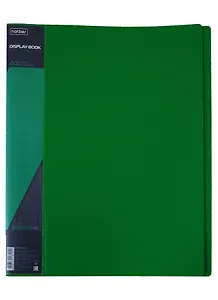 Папка 40ф А4 "STANDARD" пластик 0,6мм, зеленая