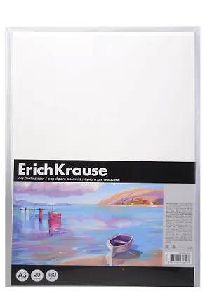 Папка для рисования акварелью А3 20л "Art Spirit" пластик.папка, ErichKrause 3134348