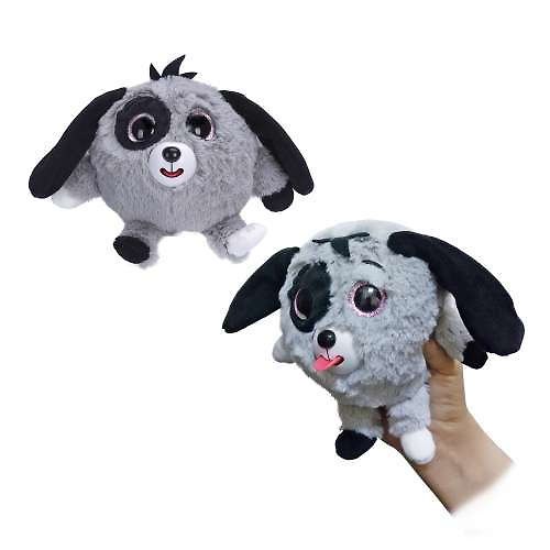 Мягкая игрушка, 1TOY/Вантой, Дразнюка-Zooка Собачка плюшевая 13см, пакет 335665 — 1