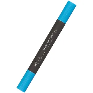 Маркер художественный "Сонет" королевск. синий, двухсторон., тонк. и широк.долото, Сонет