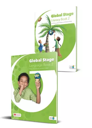 Global Stage 2. Literacy Book 2 and Language Book 2 with Navio App (комплект из 2 книг) — 2773168 — 1