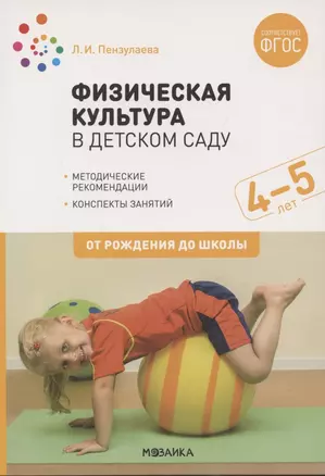 Физическая культура в детском саду. 4-5 лет. Конспекты занятий. ФГОС — 2864203 — 1