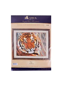 Набор для вышивания крестом Тигр (1-08) (35х18 см) (упаковка) (Алиса)