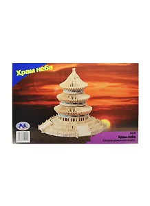 Храм неба (P075) (10/12) (сборная деревянная модель)