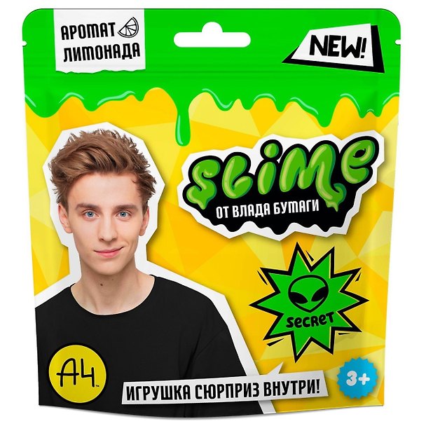 Игрушка-слайм «Зелёный», Crunch slime 3042249 — 1