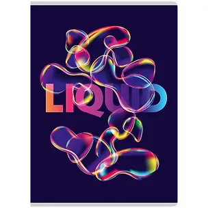 Тетрадь в клетку Listoff, Liquid, А4, 96 листов 3032927