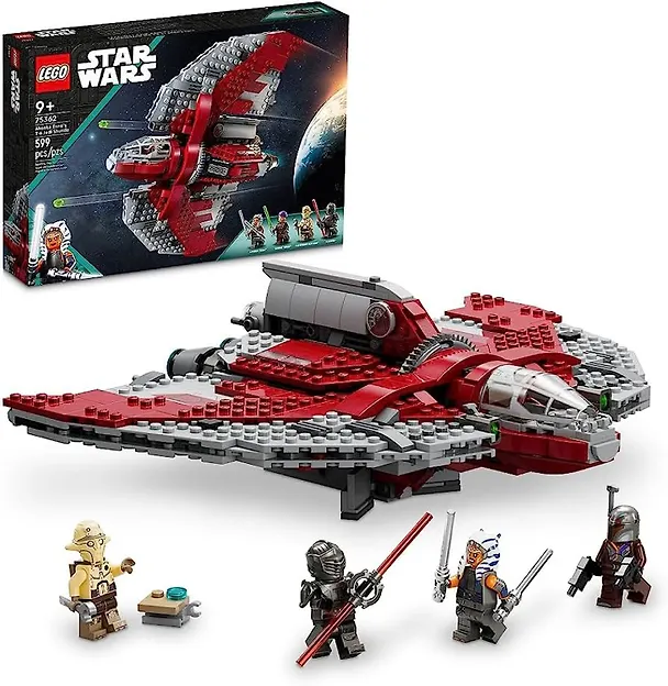 LEGO Star Wars: Джедайский шаттл T-6 Асоки Тано, 599 деталей (75362) 3126530 — 1
