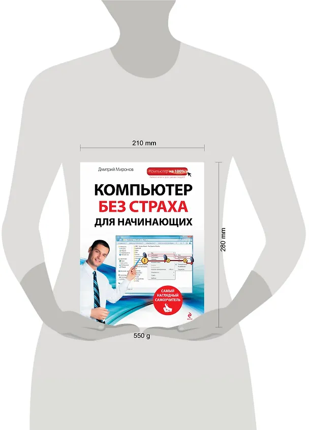 Книга Компьютер без страха для начинающих : самый наглядный самоучитель (Дмитрий Миронов) — 4