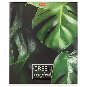 Тетрадь в клетку Hatber, MOREgreen, 96 листов, в ассортименте 251153