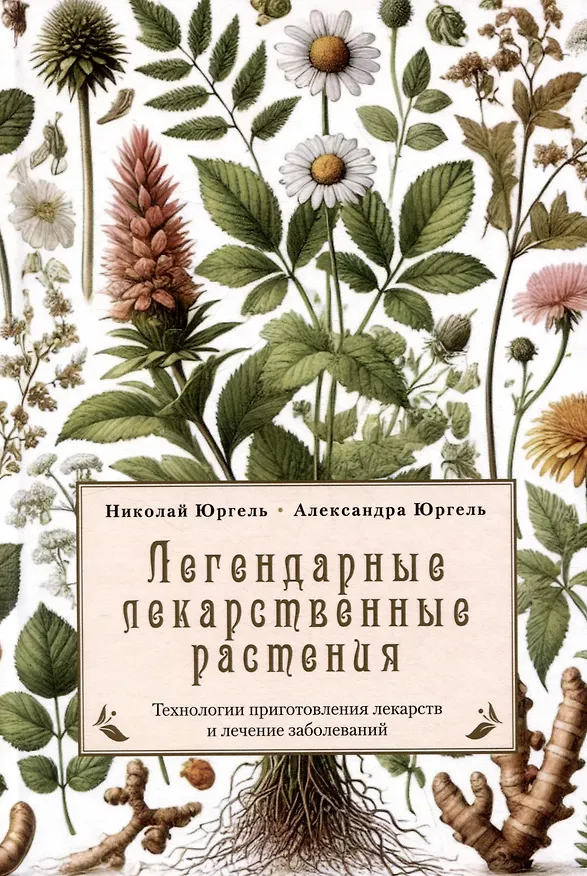 Книга Легендарные лекарственные растения. Технологии приготовления лекарств и лечение заболеваний (Николай Юргель, Александра Юргель) — 1