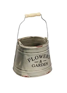 Кашпо Ведро Винтаж керамика (17х12х13) (7879035)