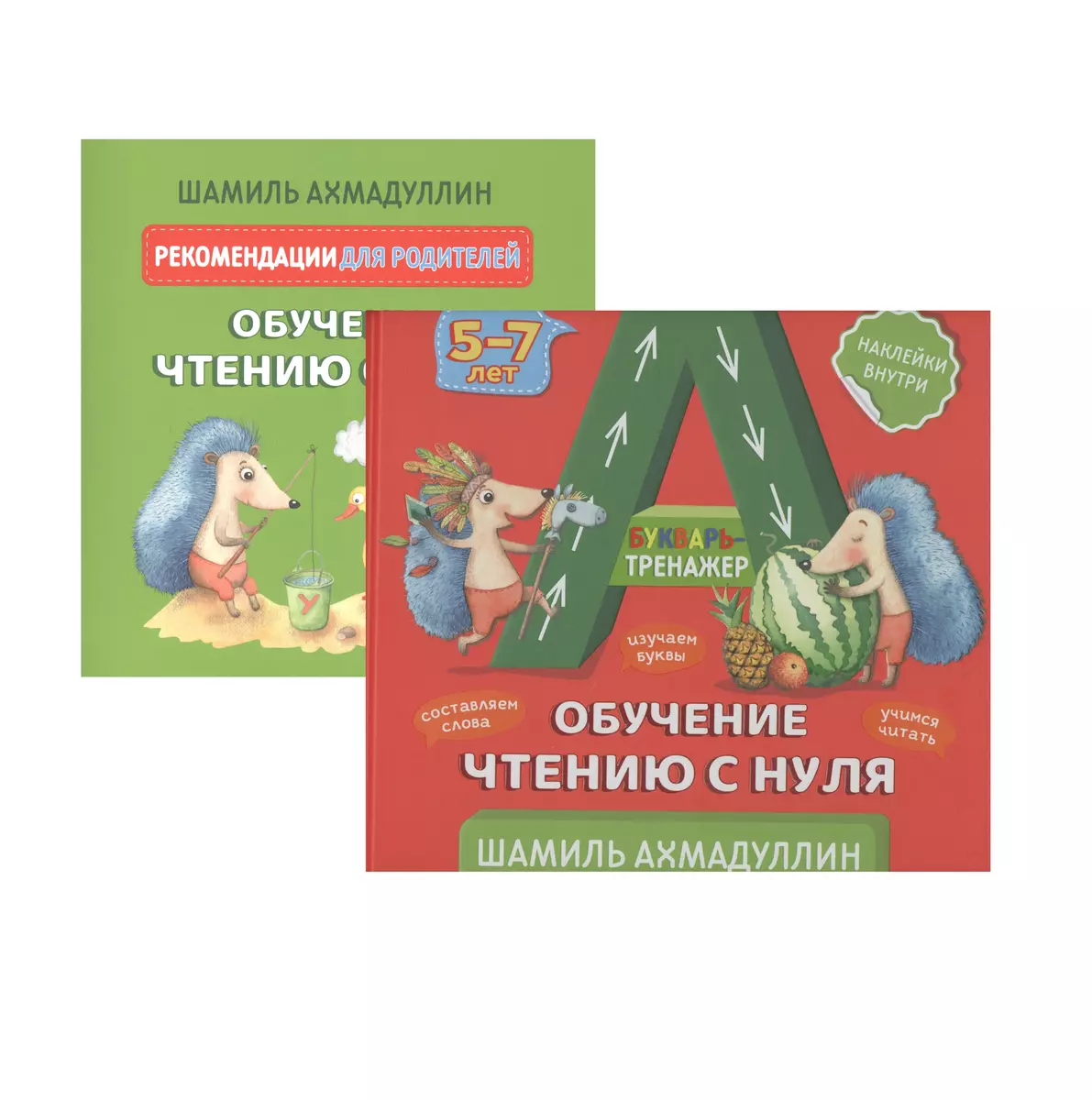 Букварь-тренажер. Обучение чтению с нуля + рекомендации для родителей (с  наклейками) (Шамиль Ахмадуллин) - купить книгу с доставкой в  интернет-магазине «Читай-город». ISBN: 978-5-6043608-9-7