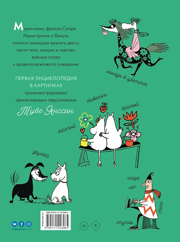 Книга Муми-тролли. Первая энциклопедия в картинках (Туве Янссон) — 2