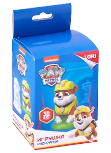 3D Art. Игрушка-раскраска "Щенячий патруль. Крепыш"