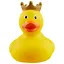 Игрушка для купания LiLaLu Уточка в короне желтая — 2530528 — 2