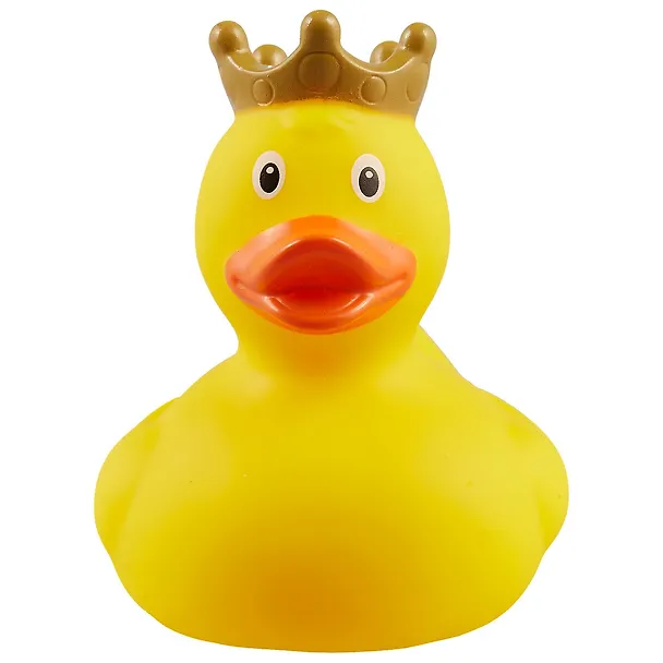 Игрушка для ванной, уточка резиновая FUNNY DUCKS "Уточка в короне желтая" (1925) 2530528 — 2