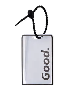 Бейдж "Hello.Smile.Nice.Good", пластик, в ассортименте