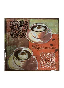Набор д/творчества Салфетки д/декупажа 33*33см 20шт 3-х слойные Cappuccino (AY-1680)